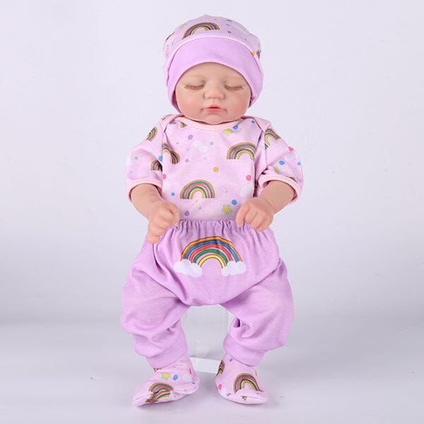 TrueHeart Treasures: Dream Weavers Collection Weighted Reborn Lifelike Baby Dolls (3kg) Baby Aurora Simple TrueHeart Treasures 