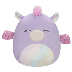 Squishmallows Super Soft Plush Toys | 7.5" Rei the Pegasus Simple magazineracksdirect 