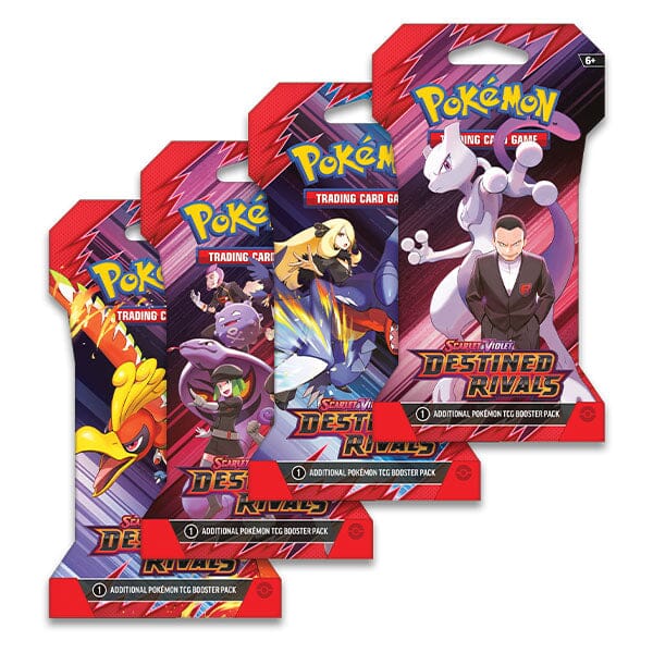 Pokémon TCG: Scarlet & Violet Destined Rivals Sleeved Booster (1 Pack 10 Cards) Simple Pokémon 