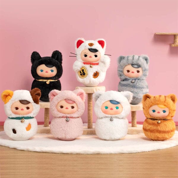 Deluxe Roly Poly Roly Kit Pop Mart x PUCKY: Roly-Poly Kitty Series Vinyl Plush Blind Box (1pc ...