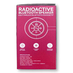ROX RadioActive Wireless Bluetooth Speaker (Color Ships Assorted) Simple ROX 