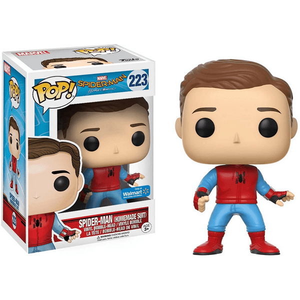 Funko Pop! Marvel: Spider-Man Homemade Suit Unmasked (Exclusive) Simple magazineracksdirect 