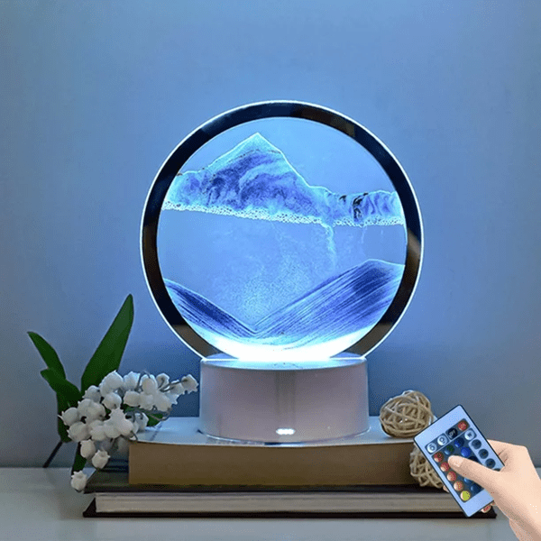 SandiScenes: Sand Lamp - Relaxing and Ever Changing Scenery for Any Room