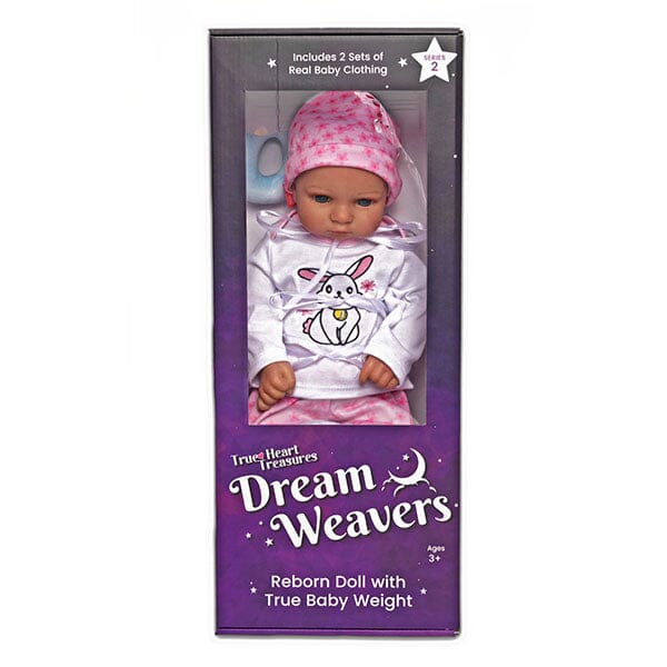 TrueHeart Treasures Dream Weavers Series 2 Weighted Reborn Lifelike Baby Dolls (3kg) Baby Sabrina Simple TrueHeart Treasures 