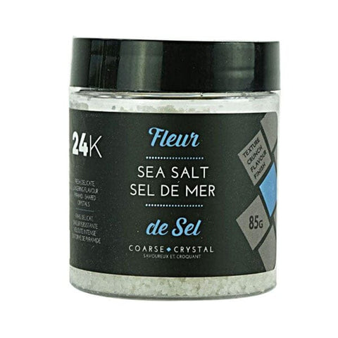Celtic Sea Salt Jar (85g) - 24K Fleur De Sel Guerande • Showcase