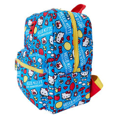 Loungefly Hello Kitty 50th Classic Aop Nylon Square Mini Backpack Preorder magazineracksdirect 