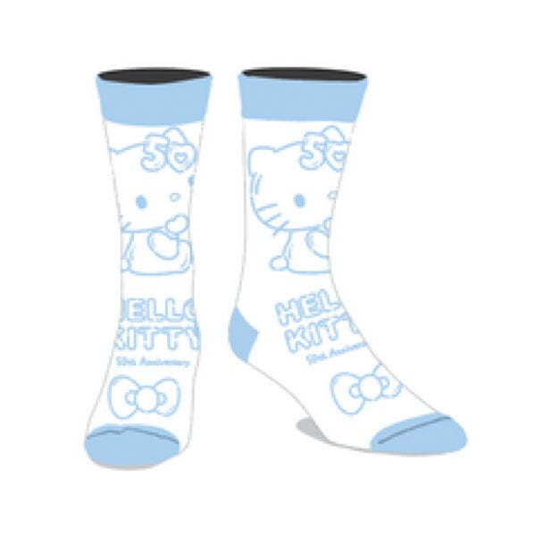 Hello Kitty Sanrio 50th Anniversary 12 Days of Socks Mystery Box "magazineracksdirect Exclusive" Simple magazineracksdirect 