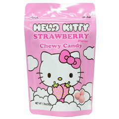 Sanrio Hello Kitty Strawberry Flavor Soft Chewy Candy (50g) Simple magazineracksdirect 