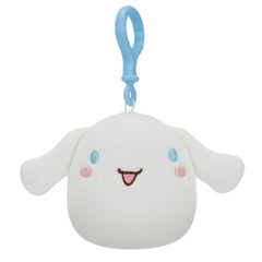 Squishmallows Plush Toy 3.5" Bag Clip Best Of Sanrio Squad - Original Cinnamoroll Simple Showcase 