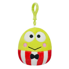 Squishmallows Plush Toy 3.5" Bag Clip Best Of Sanrio Squad - Original Keroppi Simple Showcase 