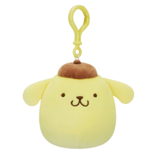 Squishmallows Plush Toy 3.5" Bag Clip Best Of Sanrio Squad - Original Pompompurin Simple Showcase 