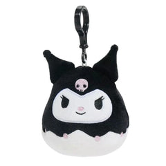 Squishmallows Plush Toy 3.5" Bag Clip Best Of Sanrio Squad - Original Kuromi Simple Showcase 