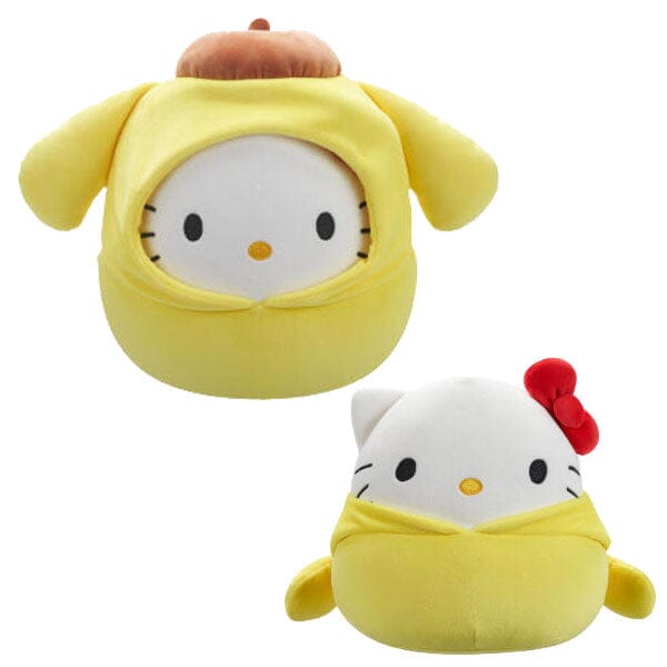 Squishmallows Plush Toys 8" Hello Kitty Friend Hoodies Squad - Pompompurin Costume Simple magazineracksdirect 