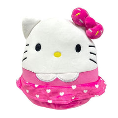 Squishmallows Plush Toys | 8" Hello Kitty & Friends Love Squad | Hello Kitty in Pink Heart Dress Simple magazineracksdirect 