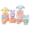 Sanrio Characters Fluffy Rabbit Series Collectible Flocked Figurine Blind Box (1pc)