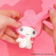 SlimyGloop x Sanrio Tabatastic Coat N' Squish Taba Squishy Fidget Toy - My Melody Simple Hello Kitty 