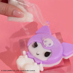 SlimyGloop x Sanrio Tabatastic Coat N' Squish Taba Squishy Fidget Toy - Kuromi Simple Hello Kitty 