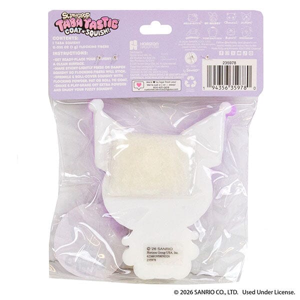 SlimyGloop x Sanrio Tabatastic Coat N' Squish Taba Squishy Fidget Toy - Kuromi Simple Hello Kitty 