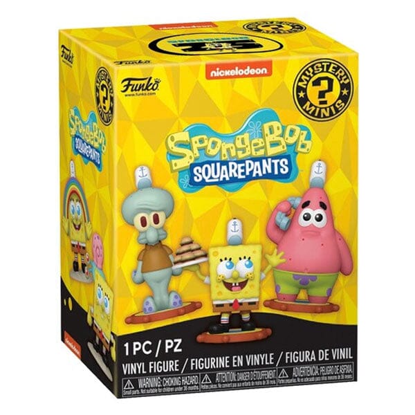 Funko POP! SpongeBob SquarePants 25th Anniversary Mystery Minis Vinyl Figure (1pc) Simple Showcase 