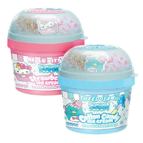 SlimyGloop SCOOPS Sanrio Hello Kitty & Friends Ice Cream Pre-Made & Ready To Play Slime (Multiple Scents)