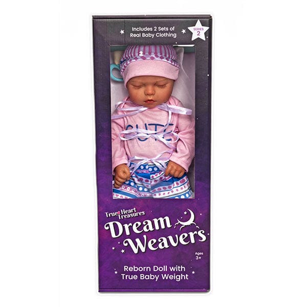 TrueHeart Treasures Dream Weavers Series 2 Weighted Reborn Lifelike Baby Dolls (3kg) Baby Seraphina Simple TrueHeart Treasures 
