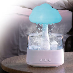 Esencia SereneMists (450mL) 4-in-1 Rain Cloud Night Light Diffuser Simple magazineracksdirect 