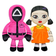 Netflix Squid Game 12" Plush Doll (1pc) Style Ships Assorted Simple Disney 