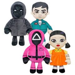 Netflix Squid Game 12" Plush Doll (1pc) Style Ships Assorted Simple Disney 