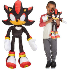 Sonic The Hedgehog Shadow "Turbo Hug" 24" Cuddle Pillow Plush Toy (1pc) Simple SEGA 