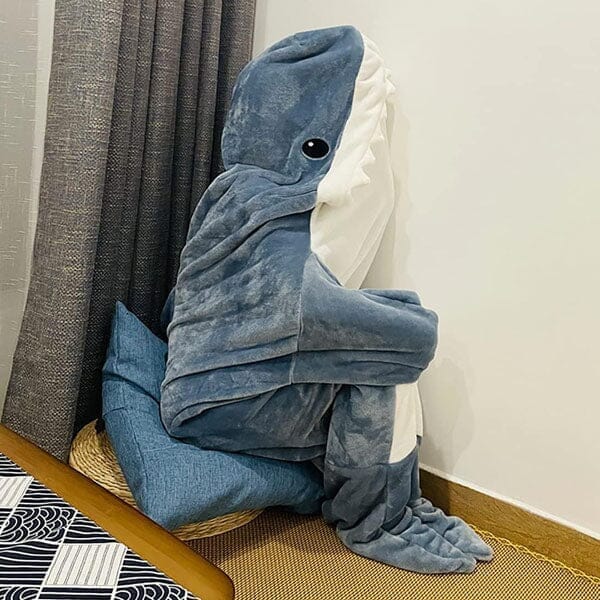 Cozy Cuddler Shark Blanket | Multiple Sizes | As Seen On TikTok! Simple magazineracksdirect 