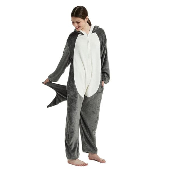 Cozy Cuddler Shark Onesie (Multiple Sizes) Preorder magazineracksdirect 