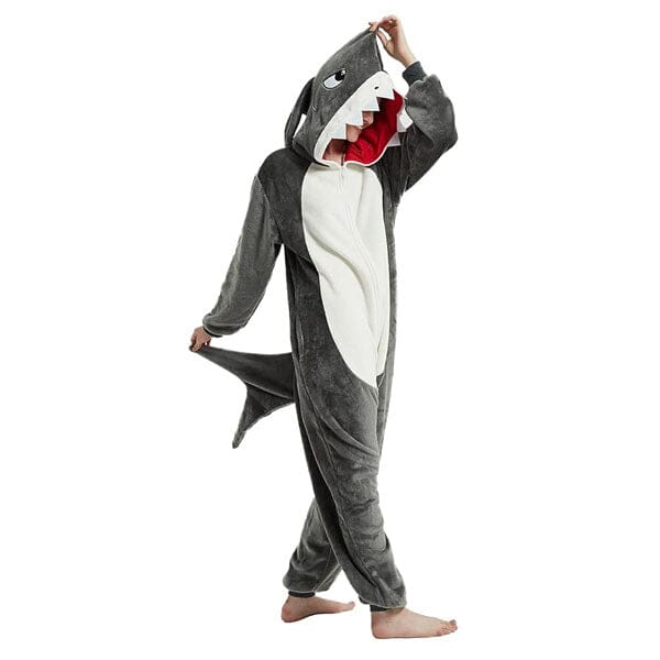 Cozy Cuddler Shark Onesie (Multiple Sizes) Preorder magazineracksdirect 