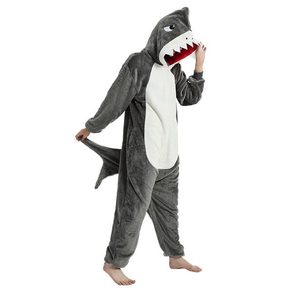 Cozy Cuddler Shark Onesie (Multiple Sizes) Preorder magazineracksdirect 