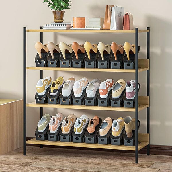 Shoezimize Shoe Stackers for Closet Organization (10pk) Simple Exclusive 