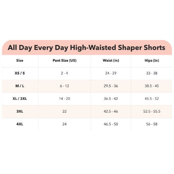 Shapermint Essentials® All Day Every Day High-Waisted Shaper Shorts - Chai (Multiple Sizes) Simple Shapermint 