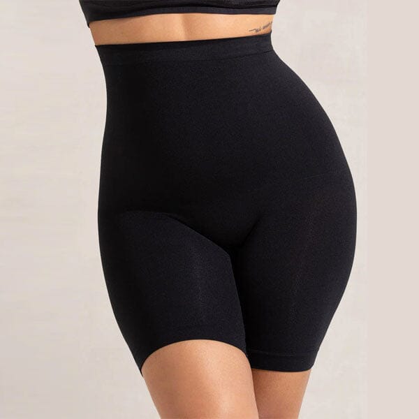 Shapermint Essentials® All Day Every Day High-Waisted Shaper Shorts - Black (Multiple Sizes) Simple Shapermint 