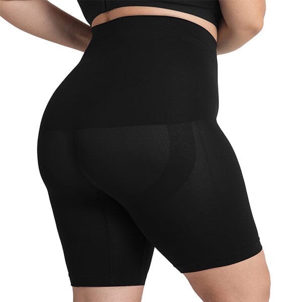 Shapermint Essentials® All Day Every Day High-Waisted Shaper Shorts - Black (Multiple Sizes) Simple Shapermint 