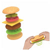 Build n' Squish Burger: Fidget Stacking Burger