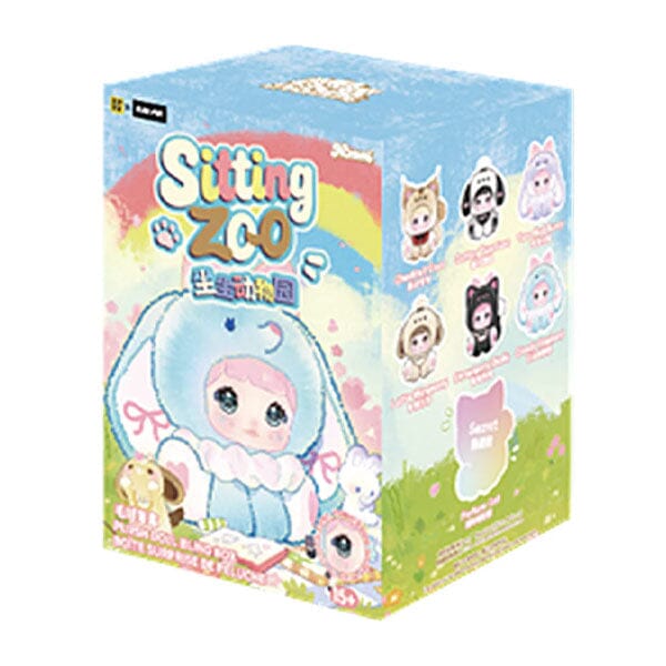 Nommi Sitting Zoo Series Kawaii Plush Doll Blind Box (1pc) Simple Nommi 