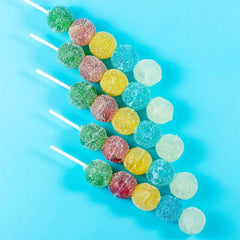Silky Gem Crystal Candy Sizzle Pop Sour Mix Skewers (5pk) Simple Silky Gem 