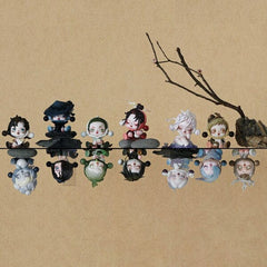 Pop Mart x Skullpanda: The Ink Plum Blossom Series Figurine Blind Box Assorted (1pc) Simple Showcase 