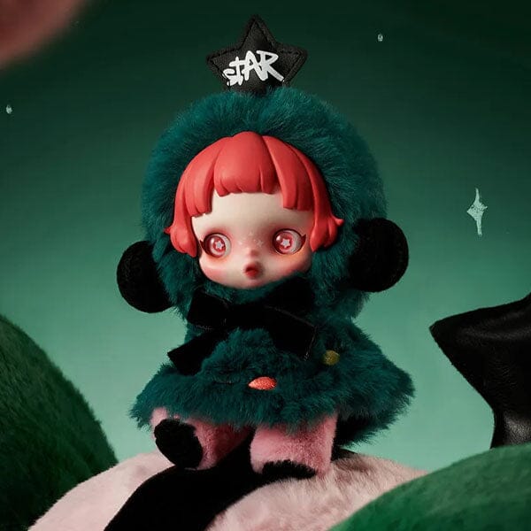 Pop Mart x Skullpanda: Winter Symphony Series Plush Keychain Blind Box (1pc) Simple Pop Mart 