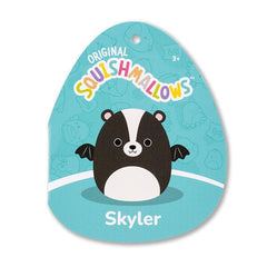 Squishmallows Super Soft Plush Toys 7.5" Skyler The Skunk Bat Simple Squishmallows 