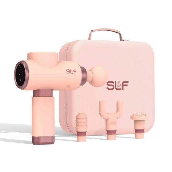 SLF Mini Handheld Impact Massager Gun in Pink Simple magazineracksdirect 