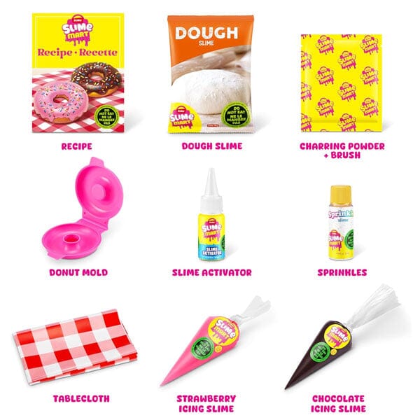 ZURU Slime Mart S1 Small Dessert Bag DIY Realistic Slime Food Clay Cracking Kit (1 Bag) Style Ships Assorted Simple ZURU 