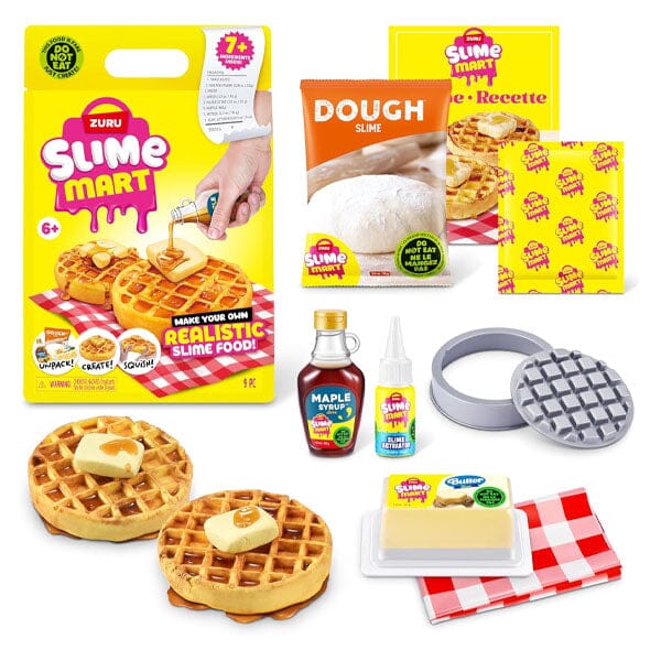 ZURU Slime Mart S1 Small Dessert Bag DIY Realistic Slime Food Clay Cracking Kit (1 Bag) Style Ships Assorted Simple ZURU 
