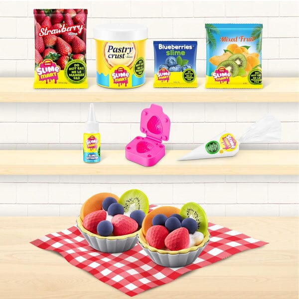 ZURU Slime Mart S1 Small Dessert Bag DIY Realistic Slime Food Clay Cracking Kit (1 Bag) Style Ships Assorted Simple ZURU 
