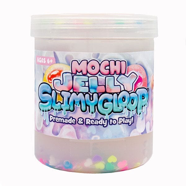 SlimyGloop Whipped Mix & Play Slime (8oz Jar) | Multiple Styles | Pre-Order Preorder Showcase Mochi Jelly / Scent: Vanilla 