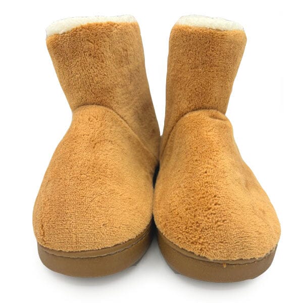 Fluffy ankle slippers best sale