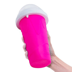 ProKitchen SQUEEZur Instant Slushie Maker Cup | Includes Straw/Spoon | NEW Colors! Simple magazineracksdirect 